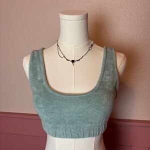 Zara Plush Soft Crop Top